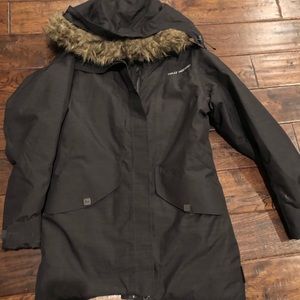 Helly Hansen ski jacket size medium grey women’s